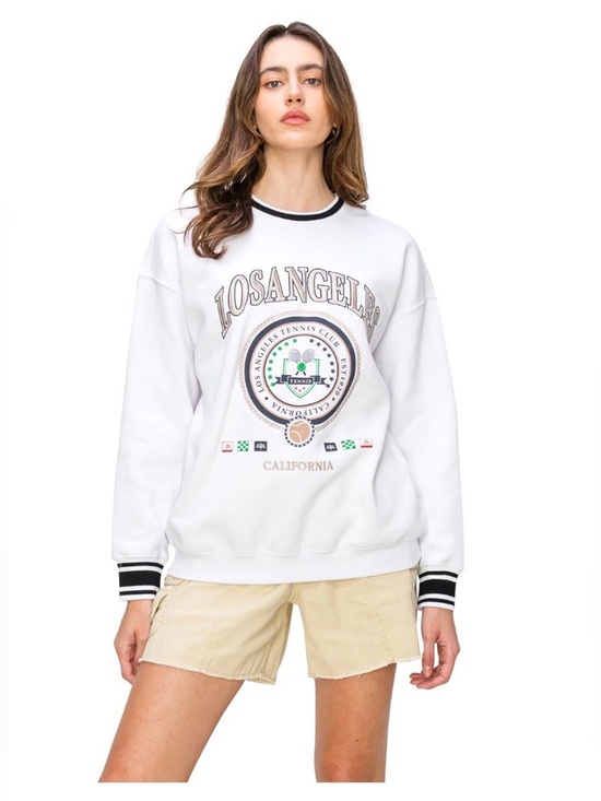 Lazy Sunday Sweaters - "Los Angeles" Crewneck Sweatshirt Lazy Sundays